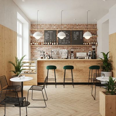 Küçük Cafe Dekorasyon Fikirleri • White Design